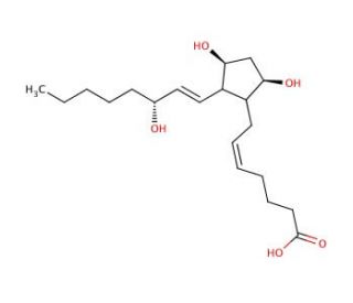 ent-8-iso Prostaglandin F2&alpha;-d9 - chemical structure image