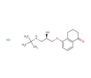 ent-Levobunolol, Hydrochloride (CAS 27867-05-6) - chemical structure image