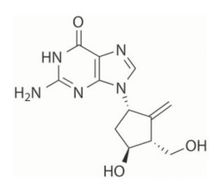 Entecavir (CAS 142217-69-4) - chemical structure image