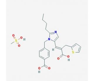 Eprosartan mesylate (CAS 144143-96-4) - chemical structure image