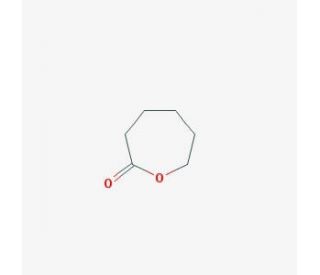 &epsilon;-Caprolactone (CAS 502-44-3) - chemical structure image