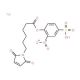 epsilon-N-Maleimidocaproic acid-(2-nitro-4-sulfo)-phenyl ester sodium salt (CAS 101554-76-1) - chemical structure image