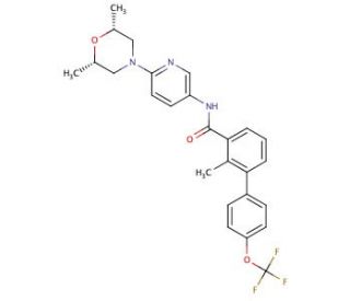 Erismodegib (CAS 956697-53-3) - chemical structure image
