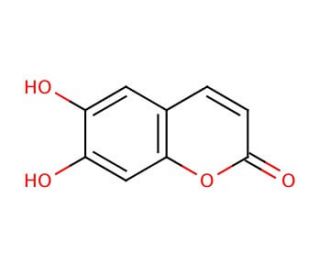 Esculetin (CAS 305-01-1) - chemical structure image