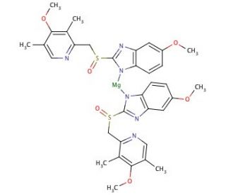 Esomeprazole Magnesium (CAS 217087-09-7) - chemical structure image