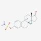 Estrone 3-O-Sulfamate (CAS 148672-09-7) - chemical structure image