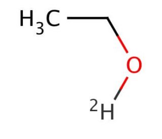 Ethan(ol-d) (CAS 925-93-9) - chemical structure image