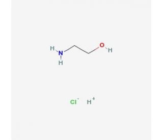 Ethanolamine hydrochloride (CAS 2002-24-6) - chemical structure image