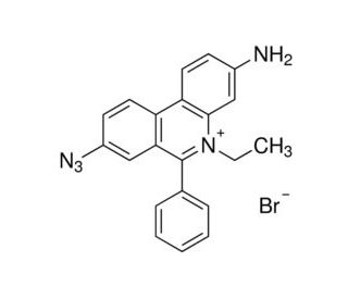 Ethidium bromide monoazide (CAS 58880-05-0) - chemical structure image