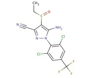 Ethiprole (CAS 181587-01-9) - chemical structure image
