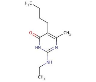 Ethirimol (CAS 23947-60-6) - chemical structure image