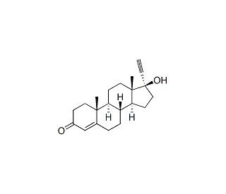 Ethisterone (CAS 434-03-7) - chemical structure image