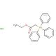 (Ethoxycarbonylmethyl)triphenylphosphonium chloride (CAS 17577-28-5) - chemical structure image