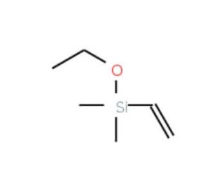 Ethoxydimethylvinylsilane (CAS 5356-83-2) - chemical structure image
