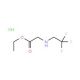 ethyl [(2,2,2-trifluoroethyl)amino]acetate hydrochloride - chemical structure image