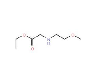 ethyl [(2-methoxyethyl)amino]acetate - chemical structure image