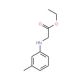 Ethyl [(3-methylphenyl)amino]acetate - chemical structure image