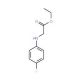 ethyl [(4-fluorophenyl)amino]acetate (CAS 2521-99-5) - chemical structure image