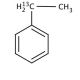 Ethyl-1-13C-benzene (CAS 287399-32-0) - chemical structure image