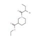 Ethyl 1-(2-bromobutanoyl)piperidine-3-carboxylate - chemical structure image