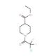 Ethyl 1-(2-chloro-2,2-difluoroacetyl)-4-piperidine carboxylate - chemical structure image