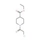 Ethyl 1-(2-chloroacetyl)piperidine-4-carboxylate (CAS 318280-71-6) - chemical structure image