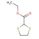 Ethyl 1,3-dithiolane-2-carboxylate (CAS 20461-99-8) - chemical structure image