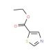 Ethyl 1,3-thiazole-5-carboxylate (CAS 32955-22-9) - chemical structure image