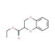 Ethyl 1,4-benzodioxan-2-carboxylate (CAS 4739-94-0) - chemical structure image
