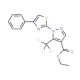 Ethyl 1-(4-phenyl-1,3-thiazol-2-yl)-5-(trifluoromethyl)-1H-pyrazole-4-carboxylate (CAS 159885-61-7) - chemical structure imag