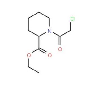 ethyl 1-(chloroacetyl)piperidine-2-carboxylate (CAS 1008946-66-4) - chemical structure image