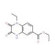 ethyl 1-ethyl-2,3-dioxo-1,2,3,4-tetrahydroquinoxaline-6-carboxylate - chemical structure image