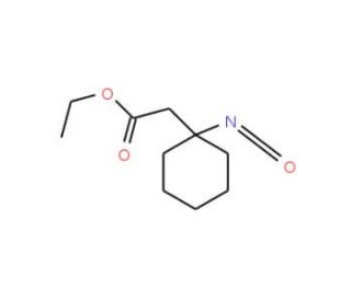 Ethyl (1-isocyanatocyclohexyl)acetate - chemical structure image