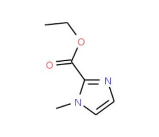 Ethyl 1-methyl-1H-imidazole-2-carboxylate (CAS 30148-21-1) - chemical structure image