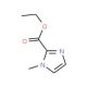 Ethyl 1-methyl-1H-imidazole-2-carboxylate (CAS 30148-21-1) - chemical structure image