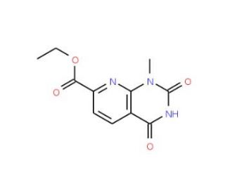 ethyl 1-methyl-2,4-dioxo-1,2,3,4-tetrahydropyrido[2,3-d]pyrimidine-7-carboxylate - chemical structure image