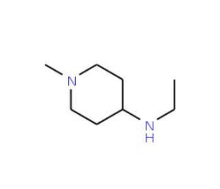 Ethyl-(1-methyl-piperidin-4-yl)-amine - chemical structure image