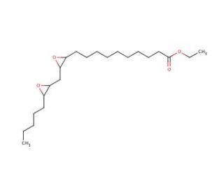 Ethyl 11,14-Diepoxyeicosanoate (CAS 355803-78-0) - chemical structure image