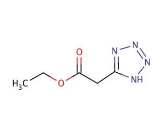 Ethyl 1H-tetrazole-5-acetate (CAS 13616-37-0) - chemical structure image