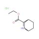 Ethyl (1R,3S,4S)-2-azabicyclo[2.2.2]octane-3-carboxylate hydrochloride - chemical structure image