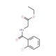 Ethyl 2-[(2-chlorobenzoyl)amino]acetate (CAS 66824-94-0) - chemical structure image