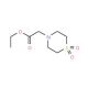 Ethyl 2-(1,1-dioxo-1lambda~6~,4-thiazinan-4-yl)-acetate (CAS 343334-01-0) - chemical structure image