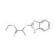 Ethyl 2-(1H-benzimidazol-2-ylthio)propanoate (CAS 160004-14-8) - chemical structure image