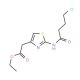 ethyl 2-[2-(4-chlorobutanamido)-1,3-thiazol-4-yl]acetate - chemical structure image
