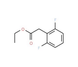 Ethyl 2-(2,6-difluorophenyl)acetate - chemical structure image