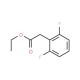 Ethyl 2-(2,6-difluorophenyl)acetate - chemical structure image