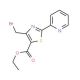 Ethyl 2-(2-Pyridyl)-4-(bromomethyl)-thiazole-5-Carboxylate (CAS 1138444-37-7) - chemical structure image