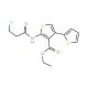 ethyl 2-(3-chloropropanamido)-4-(thiophen-2-yl)thiophene-3-carboxylate - chemical structure image