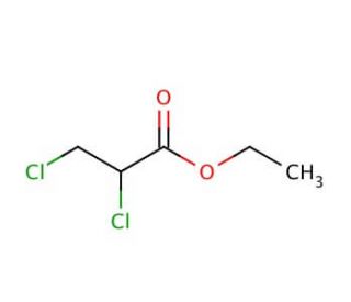 Ethyl 2,3-dichloropropionate (CAS 6628-21-3) - chemical structure image