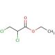 Ethyl 2,3-dichloropropionate (CAS 6628-21-3) - chemical structure image